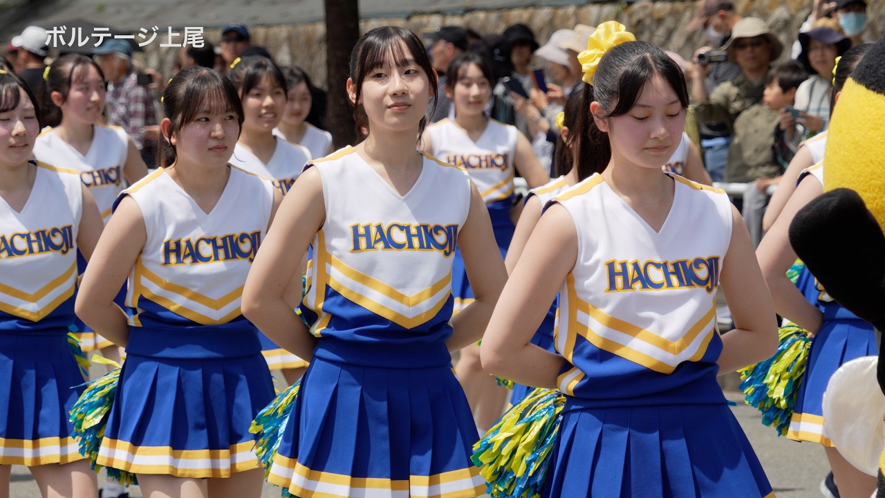Hachioji Marching Festival] Cheer Dance Parade ③ Bonus - YouTube