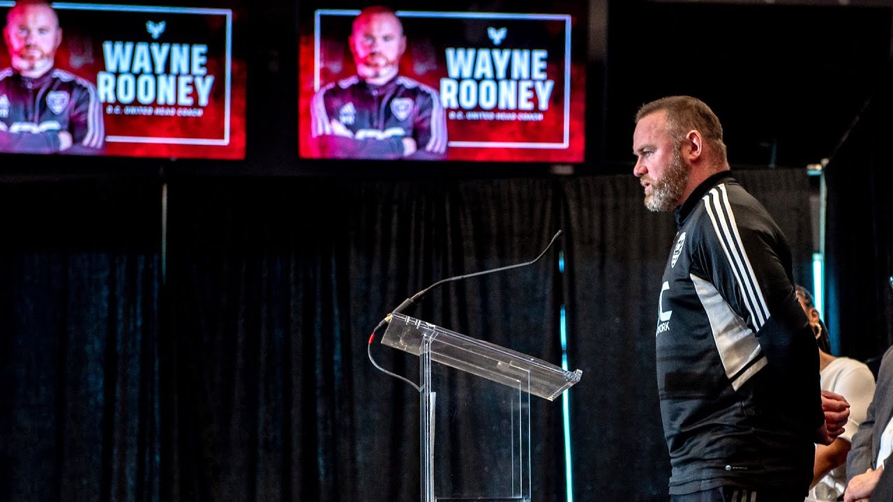 WATCH: Wayne Rooney Unveiled as Head Coach of D.C. United