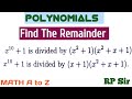 Find the remainder which when x^10+1 is divided by (x^2+1)(x^2+x+1) and is divided by (x+1)(x^2+x+1)