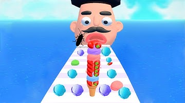 Stacky Ice Cream Runner - SpeedRun All Levels Gameplay Walkthrough Android,ios New Update Ep2