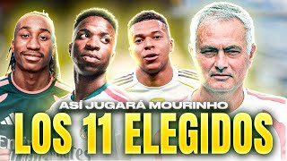 ¿QUÉ ALINEACIÓN va a USAR MOURIHNO en EL REAL MADRID?. MI OPINIÓN.
