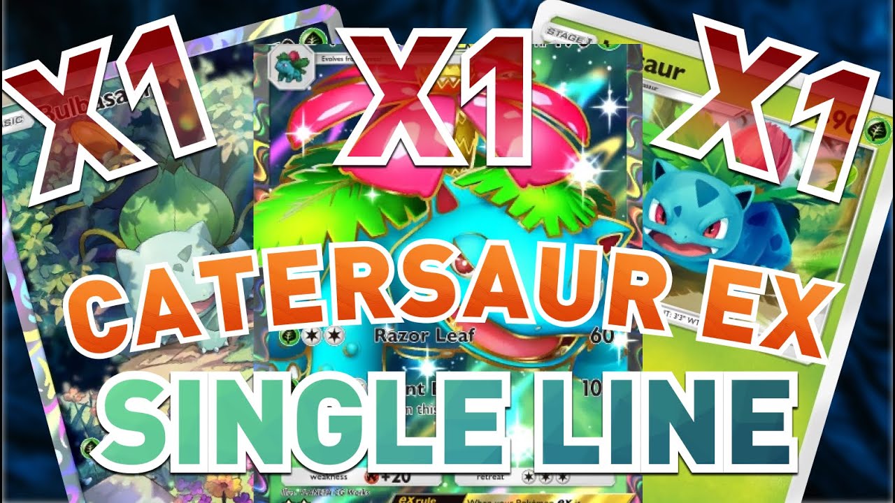 Catersaur EX "Single Line" | Pokémon TCG Pocket