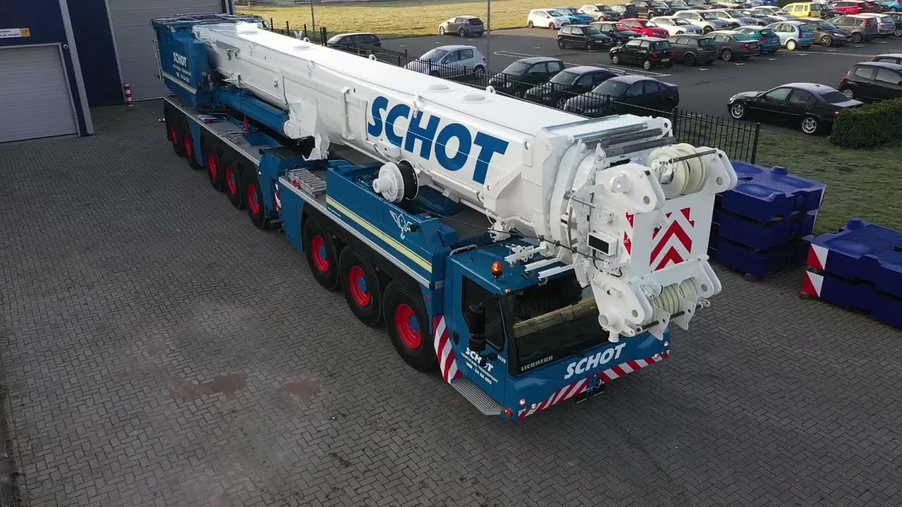 Nieuwe Liebherr LTM 1650 - 700 tons kraan