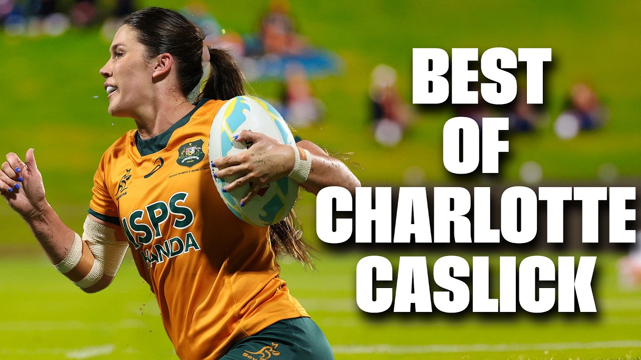 Charlotte Caslick Runs the Show 🔥 | Aussie Star's Best Tries in the SVNS Series