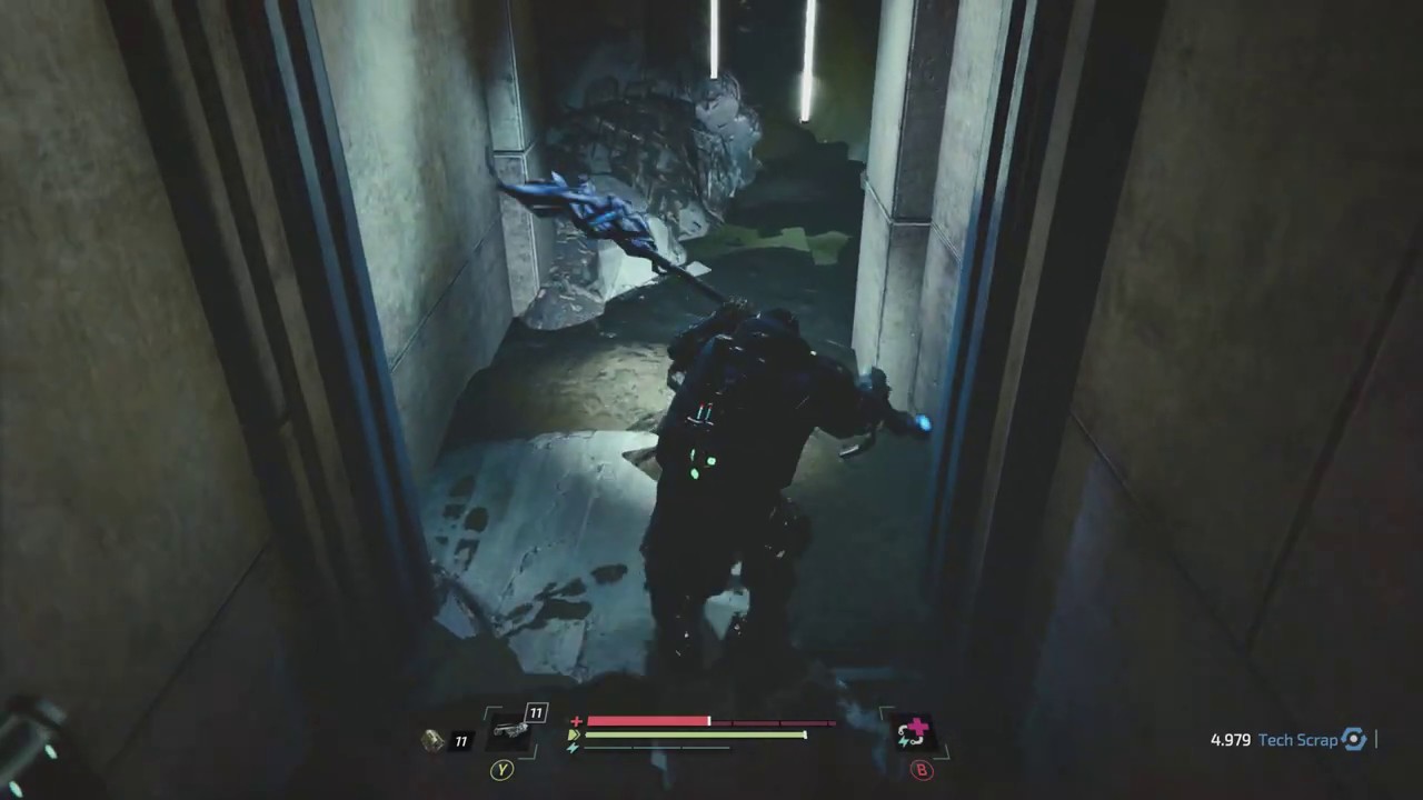 The Surge 2 - Lower Flooded Grounds Shortcut to Med Bay (Sever Legs & Titan Hammer) (2019)