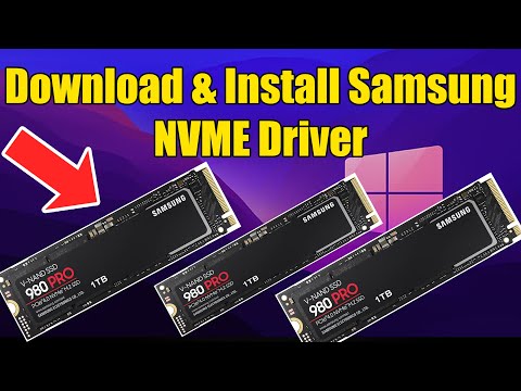 How to Download Install Samsung NVME Driver on Windows 10 or 11