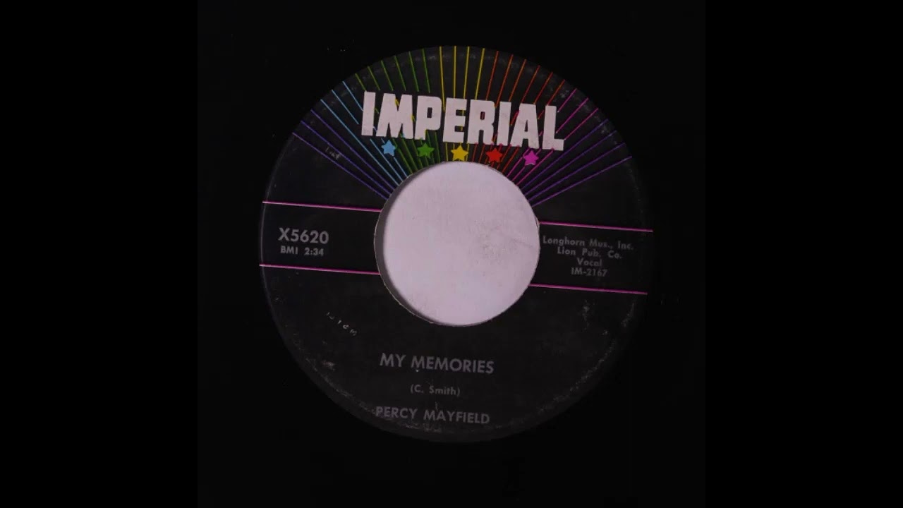 Percy Mayfield - My Memories [Imperial X5620] - 1959