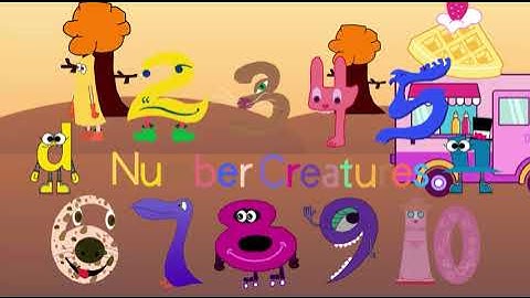 Number Creatures Logo Bloopers Part 2 - Takes 26-50 | CBBC Fan