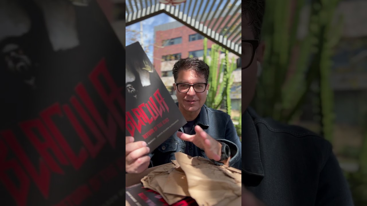 Book design featuring Blacula: Return of the King by Rodney Barnes and Jason Shawn Alexander