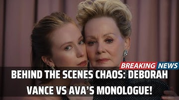 Deborah Vance & Ava Make History in Hilarious Studio Showdown | Behind the Scenes!