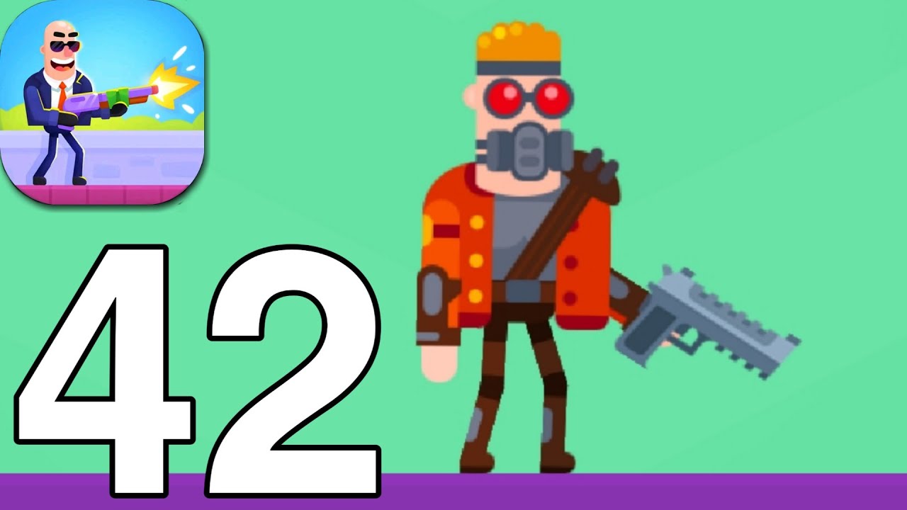 Hitmaster - Ricochet Mode Gameplay Walkthrough Levels 105-120 Part 42 (iOS,android)