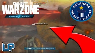 SELF REVIVE CAME IN CLUTCH! (Worlds First Solo/Squads Victory in WARZONE Battle Royale)