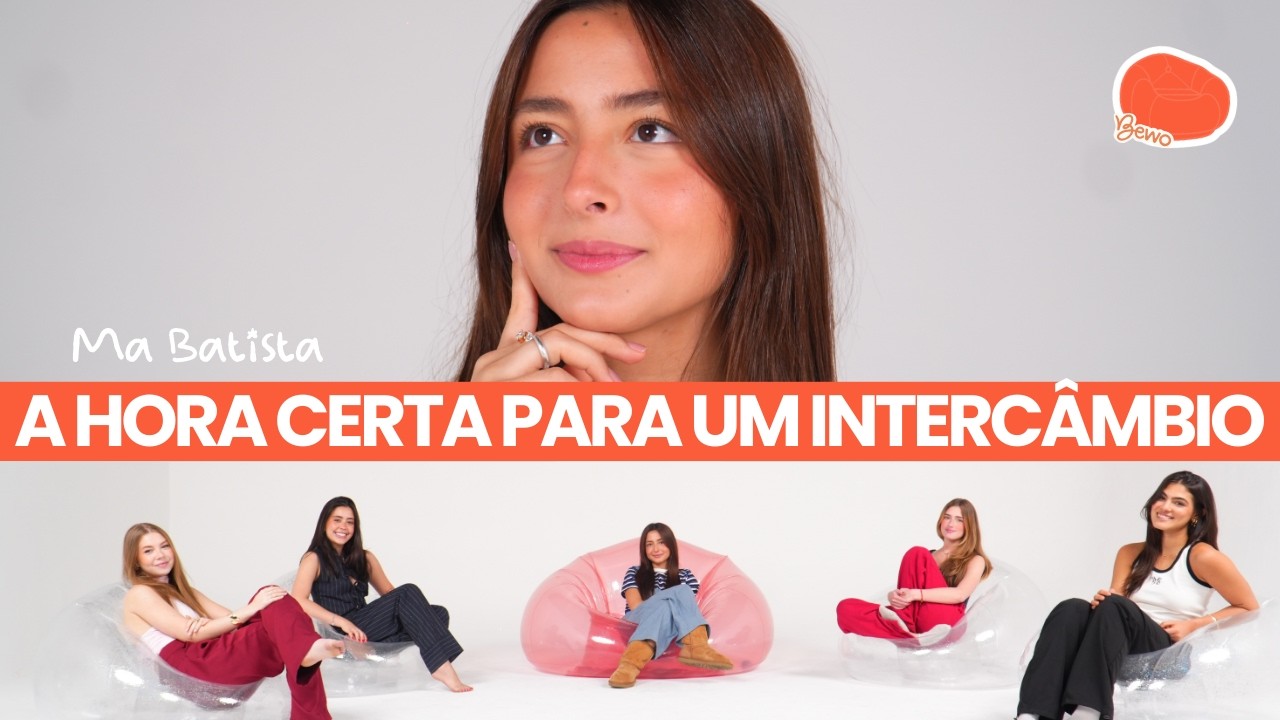A hora certa para fazer um INTERCÂMBIO feat Ma Batista na Poltrona Laranja