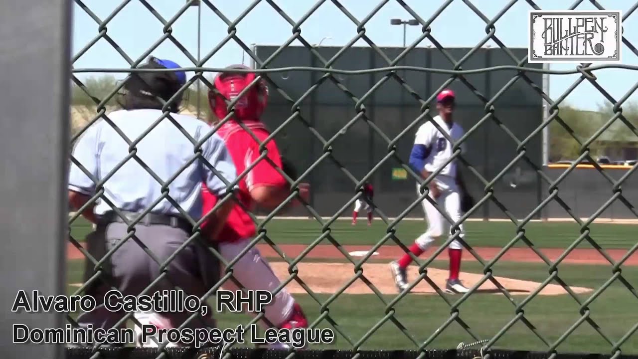 Alvaro Castillo, RHP, Dominican Prospect League Prospect Video