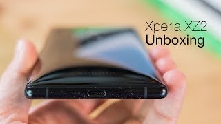 Sony Xperia XZ2 Unboxing & Set Up - YouTube