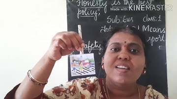 CLASS 1 - EVS 30 - Lesson 21 - MEANS OF TRANSPORT