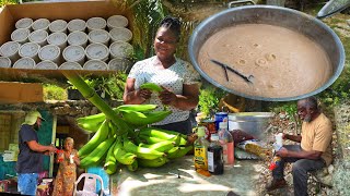 Good Old Time Jamaican Power Porridge || A Special Meal For Our Elderly In & Around Our Community