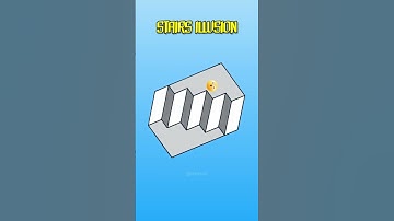 Emoji on illusion Stairs 😀