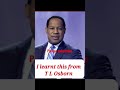 I learnt this from T L Osborn. #christembassy #pastorchris #pastorchrisoyakhilome #loveworld