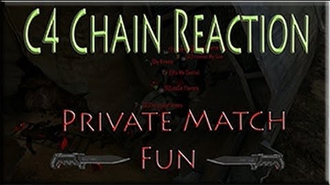 Wicked Knives: BO2 Ballistic Knife To C4 Chain Reaction Eps 4