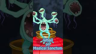 Whail on Magical Sanctum, rig by Sampel #mysingingmonsters #etherealworkshop #whail #magicalsanctum