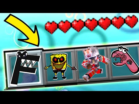 MIMPI BURUK KOTA SPONGEBOB EXE DI HANTUI ALPHABET LORE DAJJAL YANG JAHAT ! Minecraft Survival