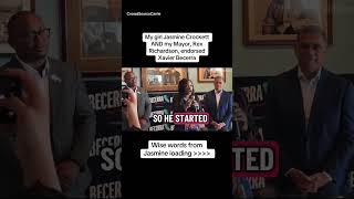 Jasmine Crockett endorsed Xavier Becerra, following the endorsement from mayor of Long Beach,