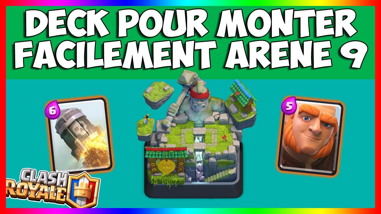 Clash Royale - DECK POUR MONTER FACILEMENT ARÈNE 10 [ LEGENDAIRE