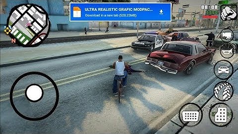 GTA SA Android: GTA 5 Remastered Graphics Modpack V3 Lite (2025) - High Graphics Mod 🔥