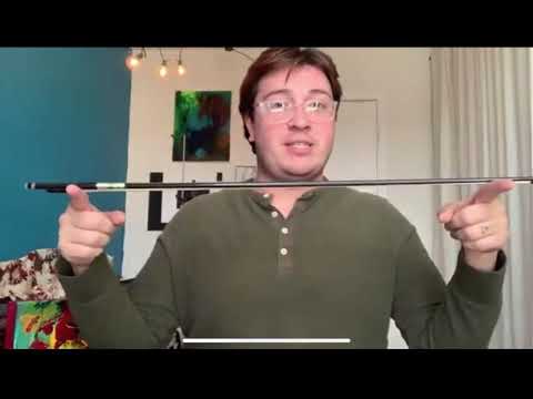 How to hold the bow - YouTube