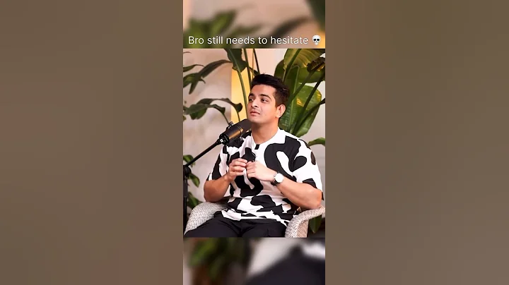 This guy needs to hesitate 💀 || ft. Ranveer Allahbadia || #shorts #shorts