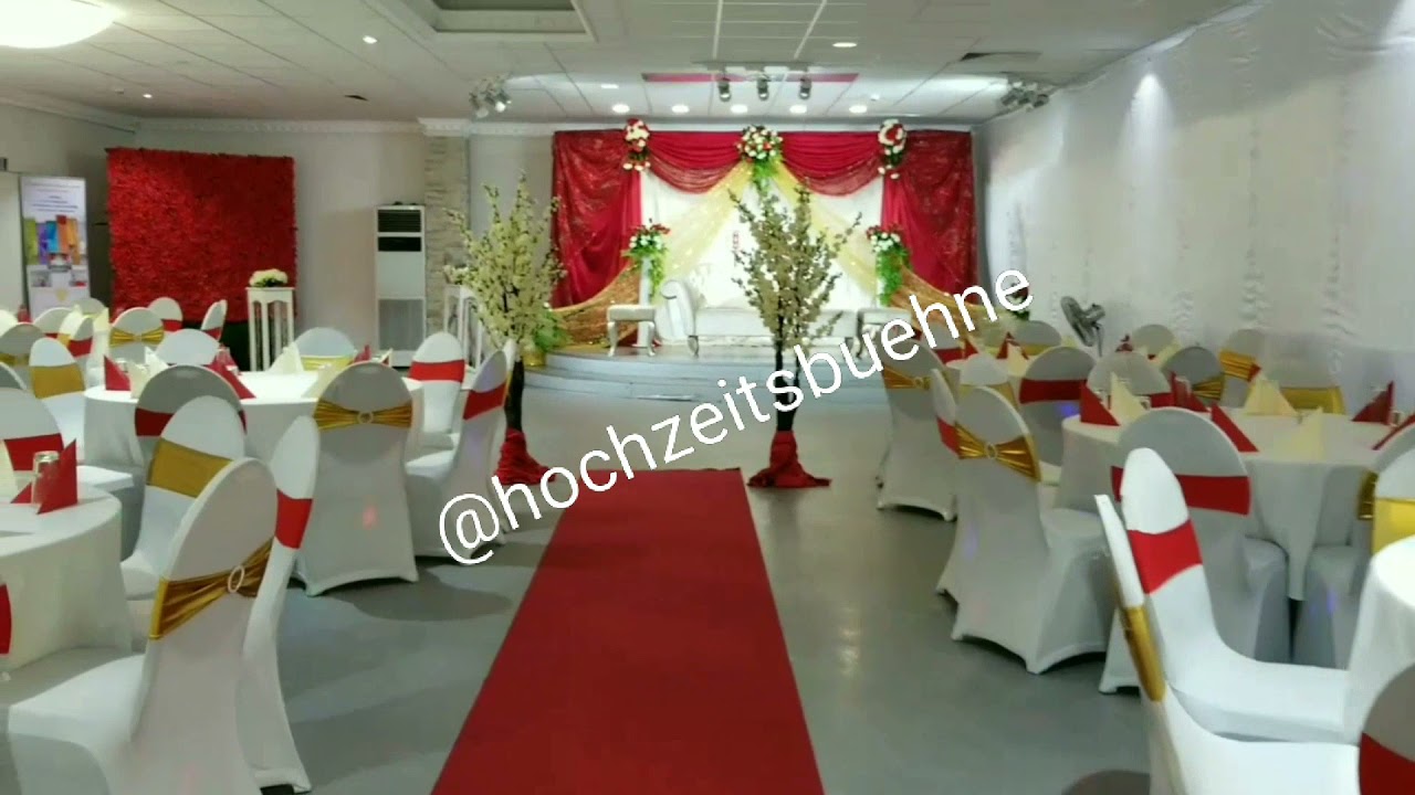 wedding stage in Germany Pakistani/Indian Style