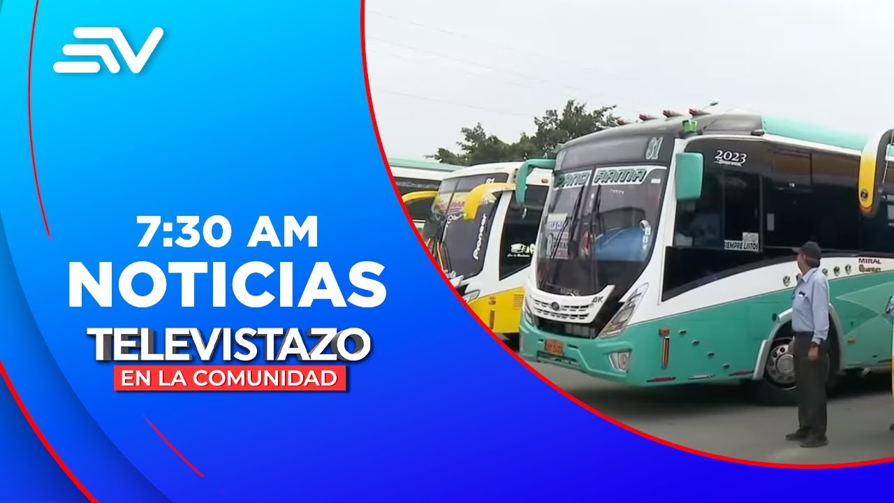 Los buses de Samborondón, Daule y Durán no ingresarán al centro | Televistazo | Ecuavisa