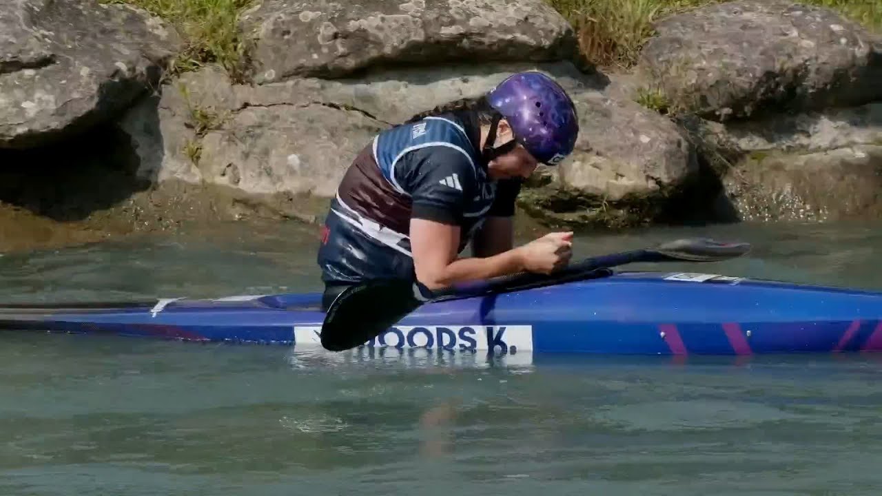 Kimberley Woods, Great Britain - Final / 2025 ICF Canoe Slalom World Cup Pau France
