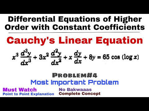 24. Cauchy's Linear