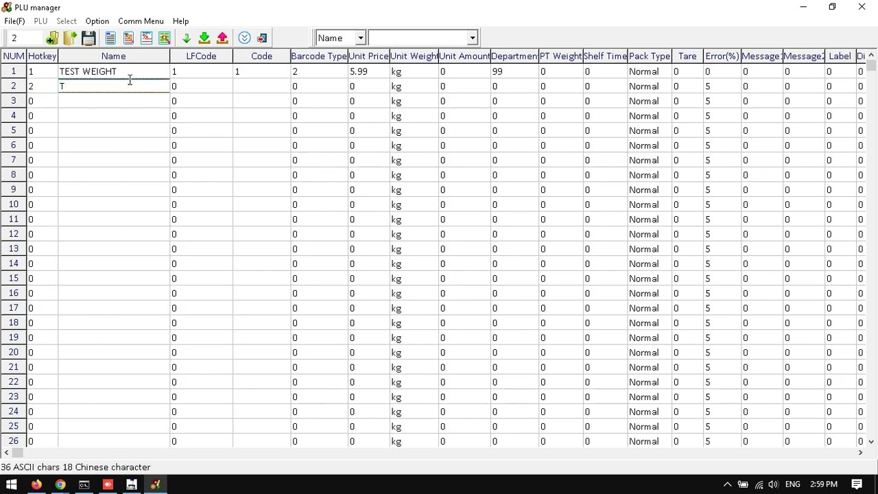 HOW TO CONNECT ASHICA / RONGTA SCALES RLS1000 WITH PC CONNECTED TO WIFI (SCALES CONNECTED WITH LAN)