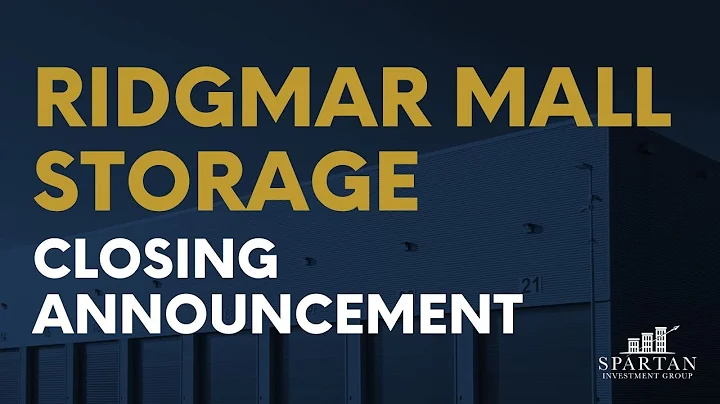 Ridgmar Mall Storage Closing Announcement