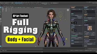 How to Rig a Character in Maya with HP Art Toolset | Full Tutorial - Part 04
