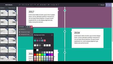 Timeline Snippets Odoo, Timeline Blocks Odoo
