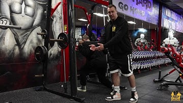 SMITH MACHINE SPLIT SQUAT TUTORIAL