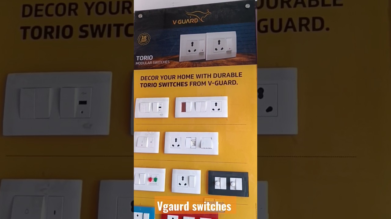 Upgrade Your Home with Vguard Electrical Switches - A Must-Have 