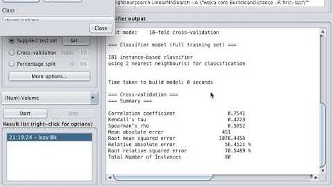 Weka - predictions against user supplied test set