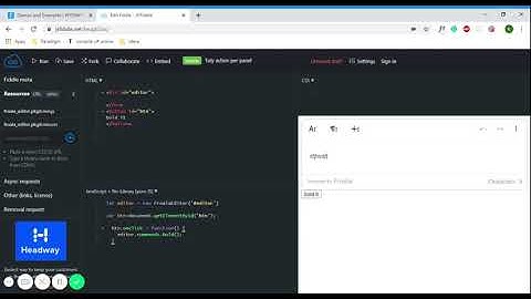Bold Method in Froala Editor JSFiddle