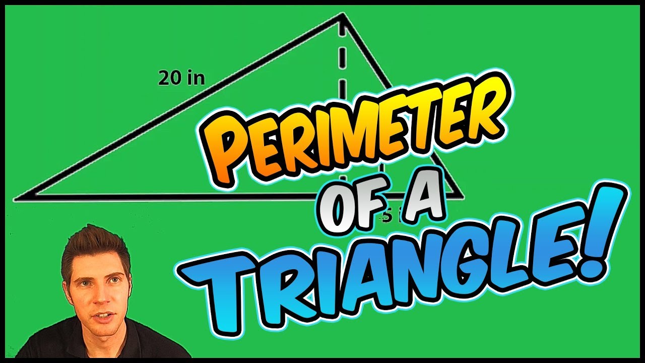 Perimeter of a Triangle/ Pythagorean Theorem - YouTube
