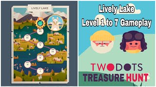 Two Dots Lively Lake Level 1 to 7 Gameplay
