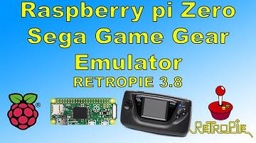 Raspberry P Zero Sega Game Gear Emulator Test Retropie 3.8