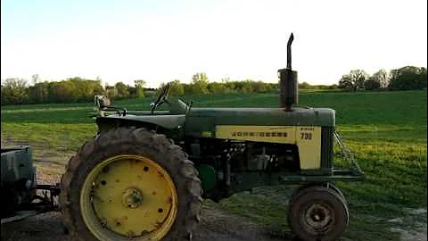 John Deere 730 diesel on M&W P-2000 dynamometer