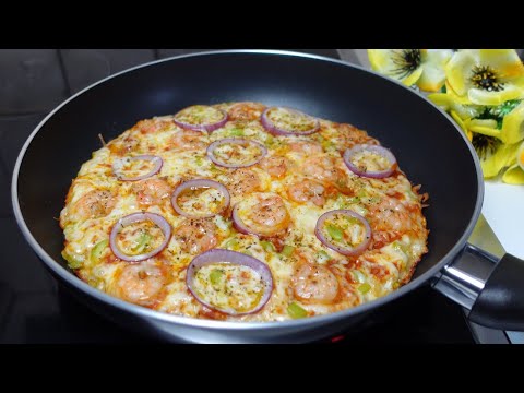 No Oven Needed, No Knead Pizza – Pizza Ready in 5 Minutes!