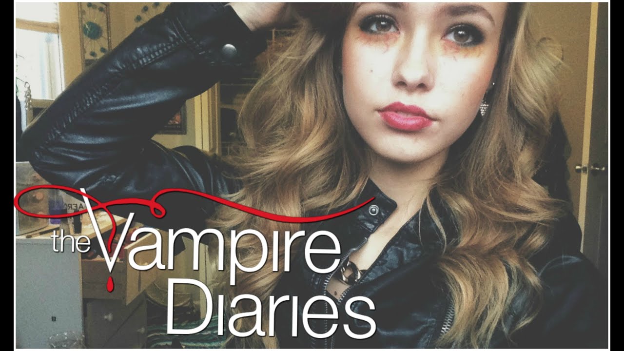 Sexy Vampire Halloween Makeup Tutorial The Vampire Diaries YouTube