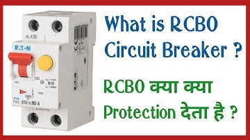 What is RCBO circuit Breaker || RCBO Circuit Breaker kya protection deta hai || Electrical work
